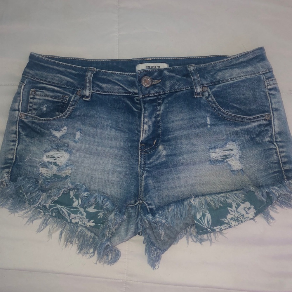 Jean shorts